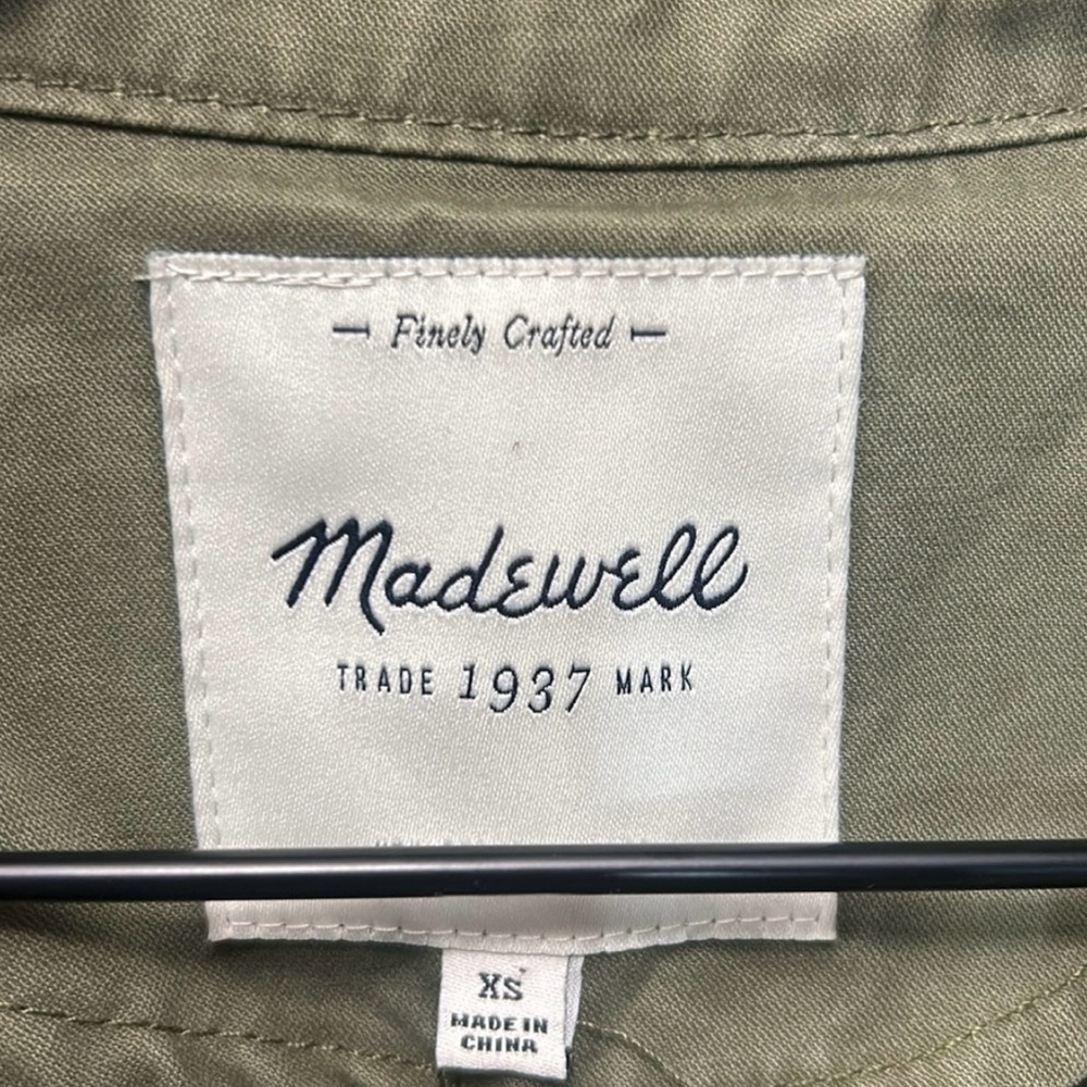 Gorgeous Madewell Fleet Olive Green Jacket - XS - Picture 8 of 13